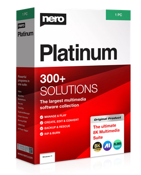 Nero Platinum 2022 Unlimited | for Windows