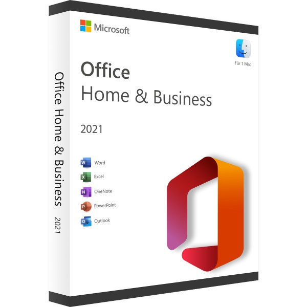Microsoft Office 2021 Home and Business | for Mac | Account linked