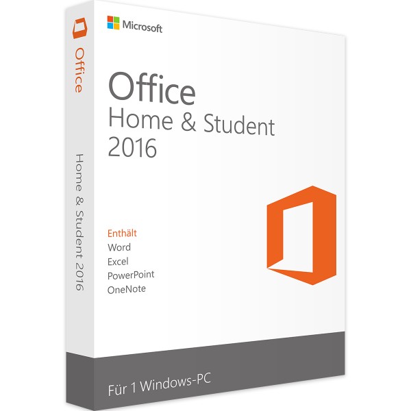 Microsoft Office 2016 Home and Student | for Windows