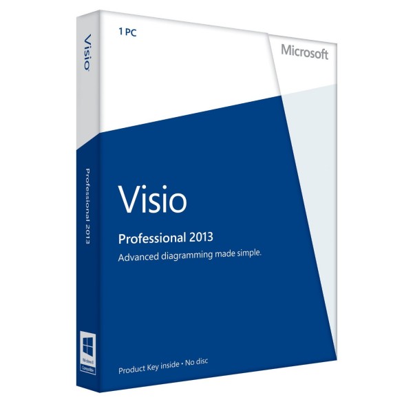Microsoft Visio 2013 Professional | for Windows