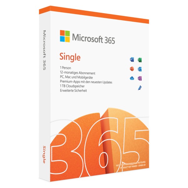 Microsoft Office 365 Single | for PC/Mac/Mobile Devices