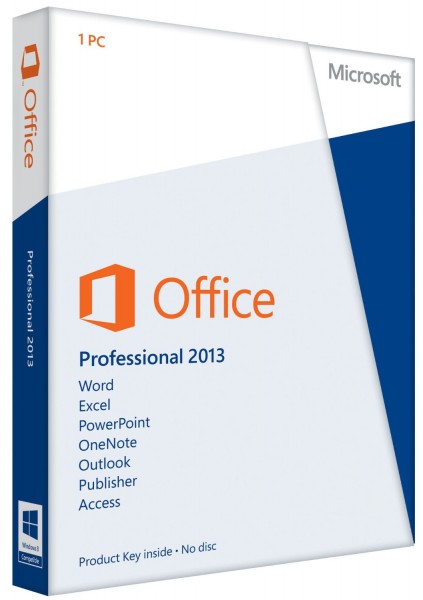 Microsoft Office 2013 Professional | for Windows