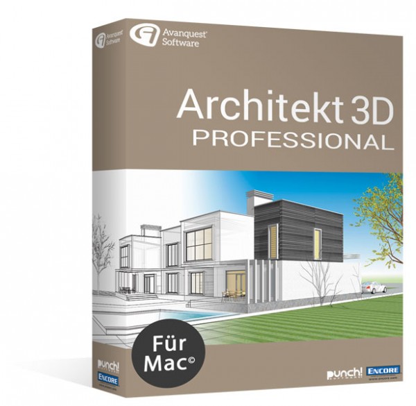 Avanquest Architect 3D 20 Professional | for MAC