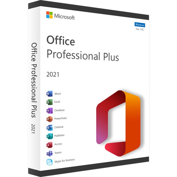 Microsoft Office 2021 Professional Plus | for Windows - Account linked