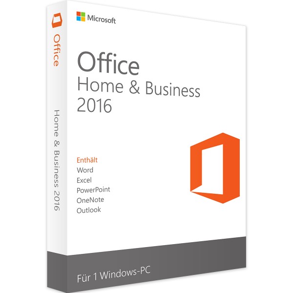 Microsoft Office 2016 Home and Business | for Windows