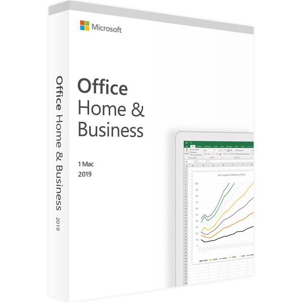 Microsoft Office 2019 Home and Business | for Mac | Account linked