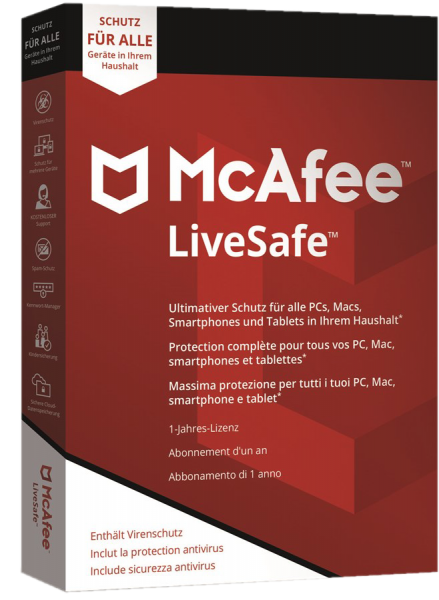 McAfee LiveSafe 2021 | Unlimited Devices