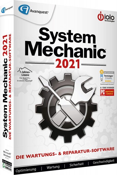 iolo System Mechanic 21 | for Windows