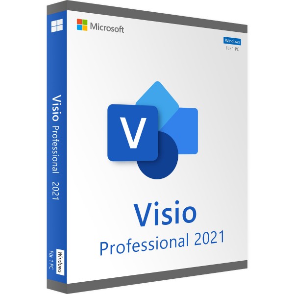Microsoft Visio 2021 Professional | for Windows - Retail