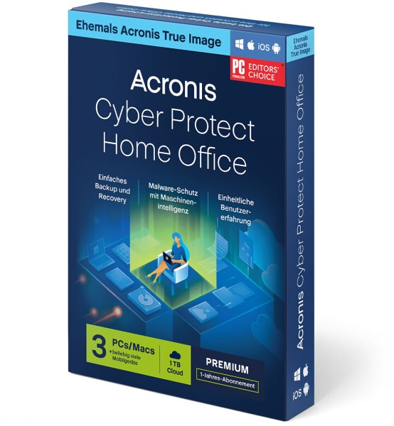 Acronis True Image 2021 Premium | Win / Mac / iOS / Android | 1 TB Cloud storage
